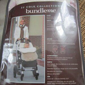 NWT/JJ Cole Bundle Me Infant Pink Stroller/CarSeat Cover NEW!
